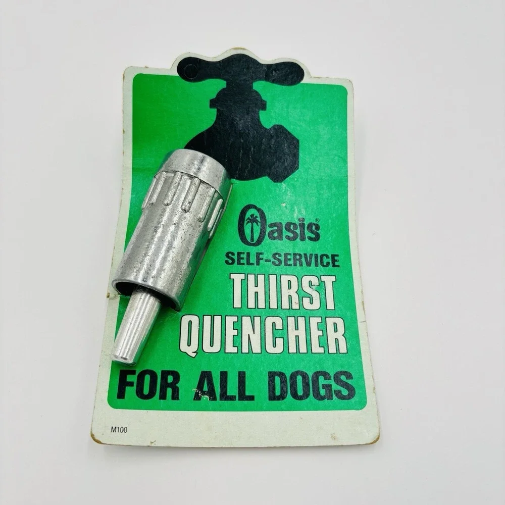 Oasis Thirst Quencher Self Service Faucet Dog Water Drink Aluminum Rust Free